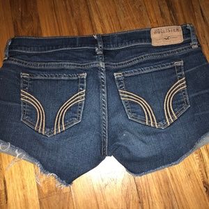 hollister jean shorts